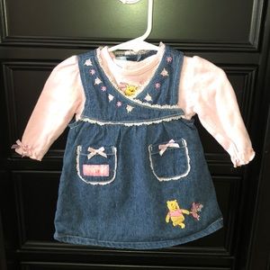Disney Store Winnie the Pooh dress